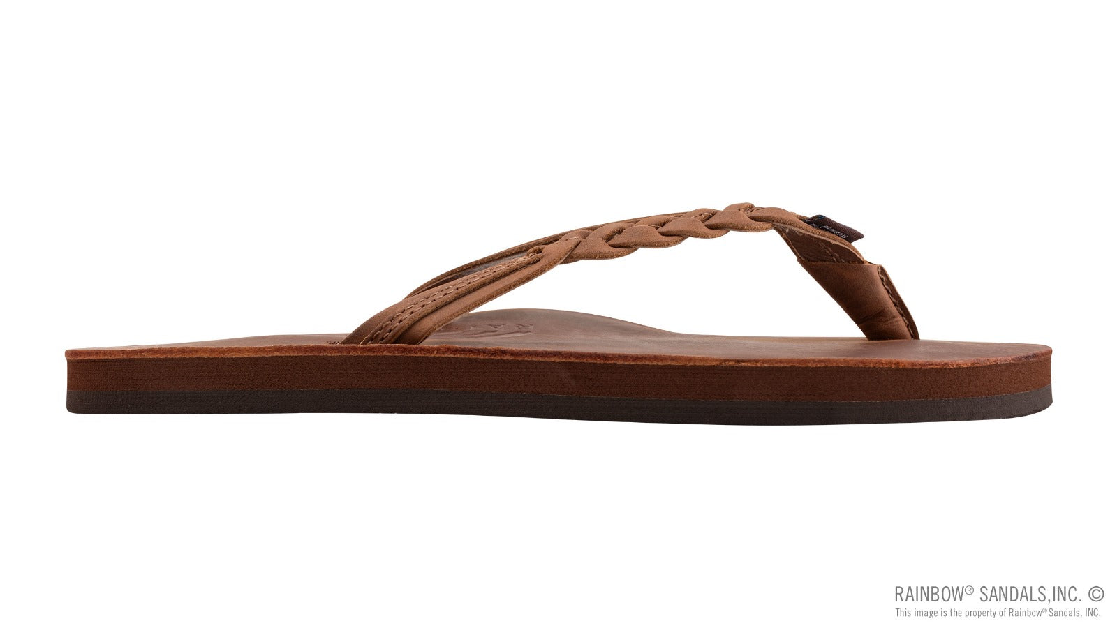 נשים Flirty Braidy Redwood Single Layer Leather