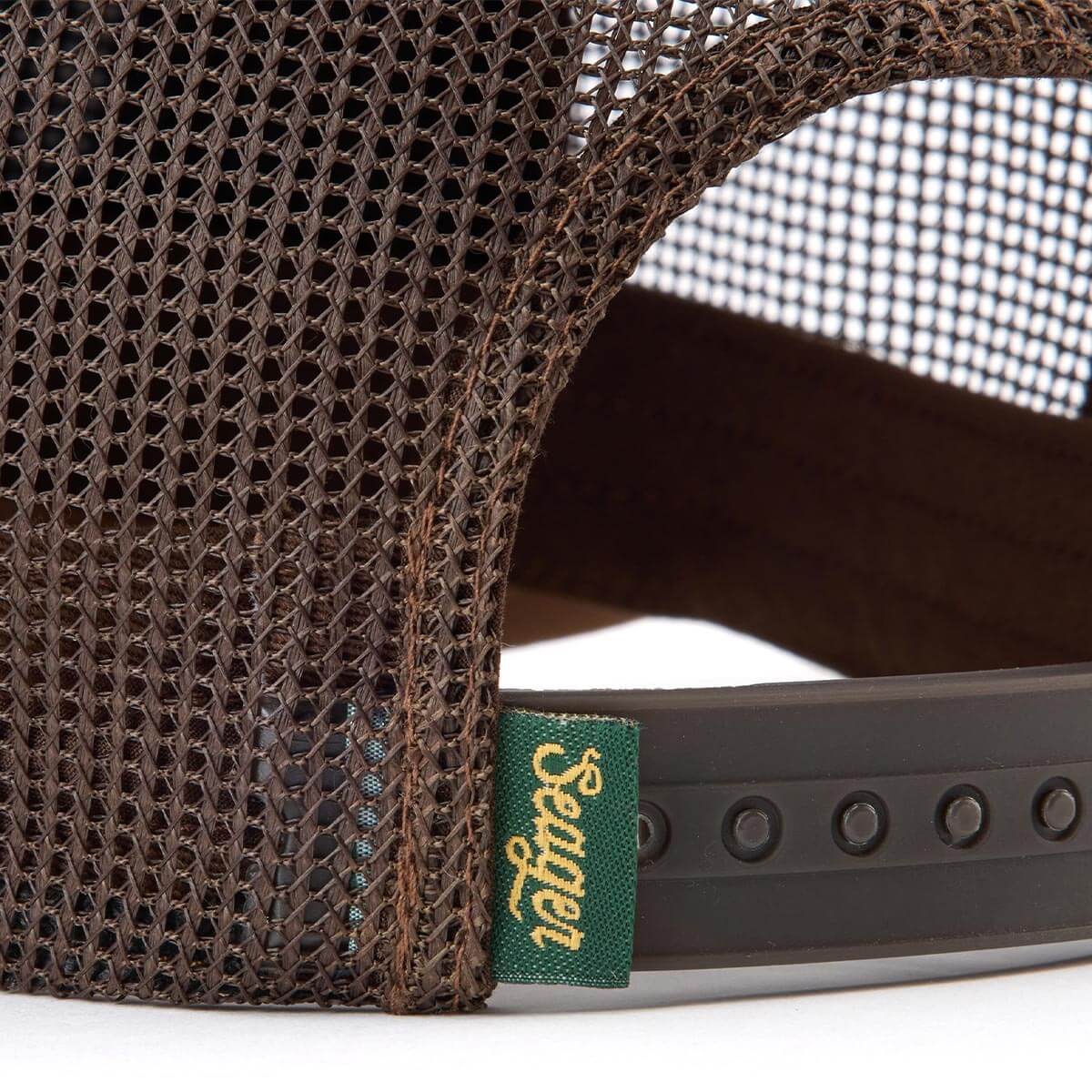 Wilson Trucker Snapback Tan Waxed