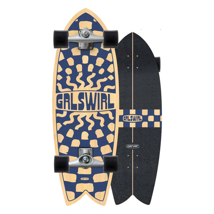 קארבר - Carver GRLSWIRL Swirlcheck 29.25"