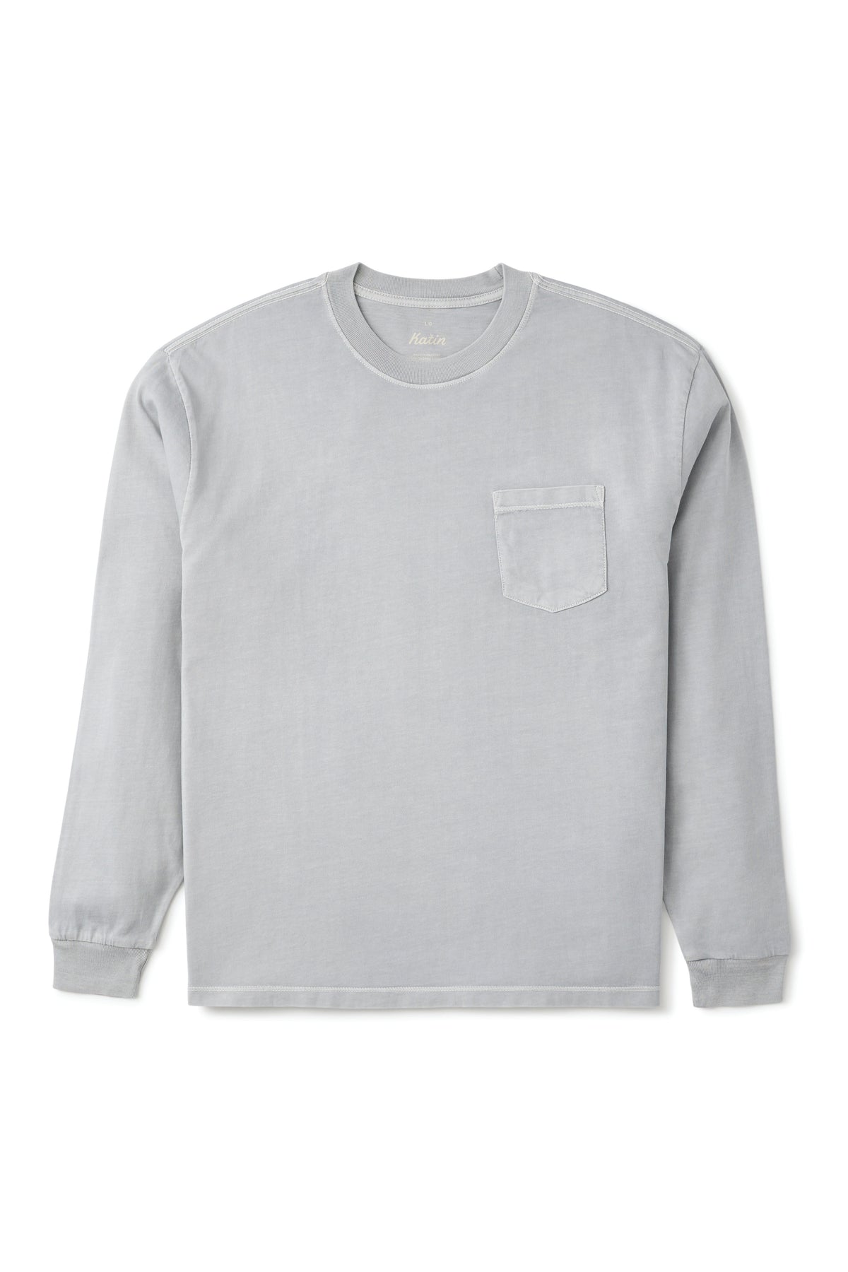 Katin Base LS Tee, Gray Blue