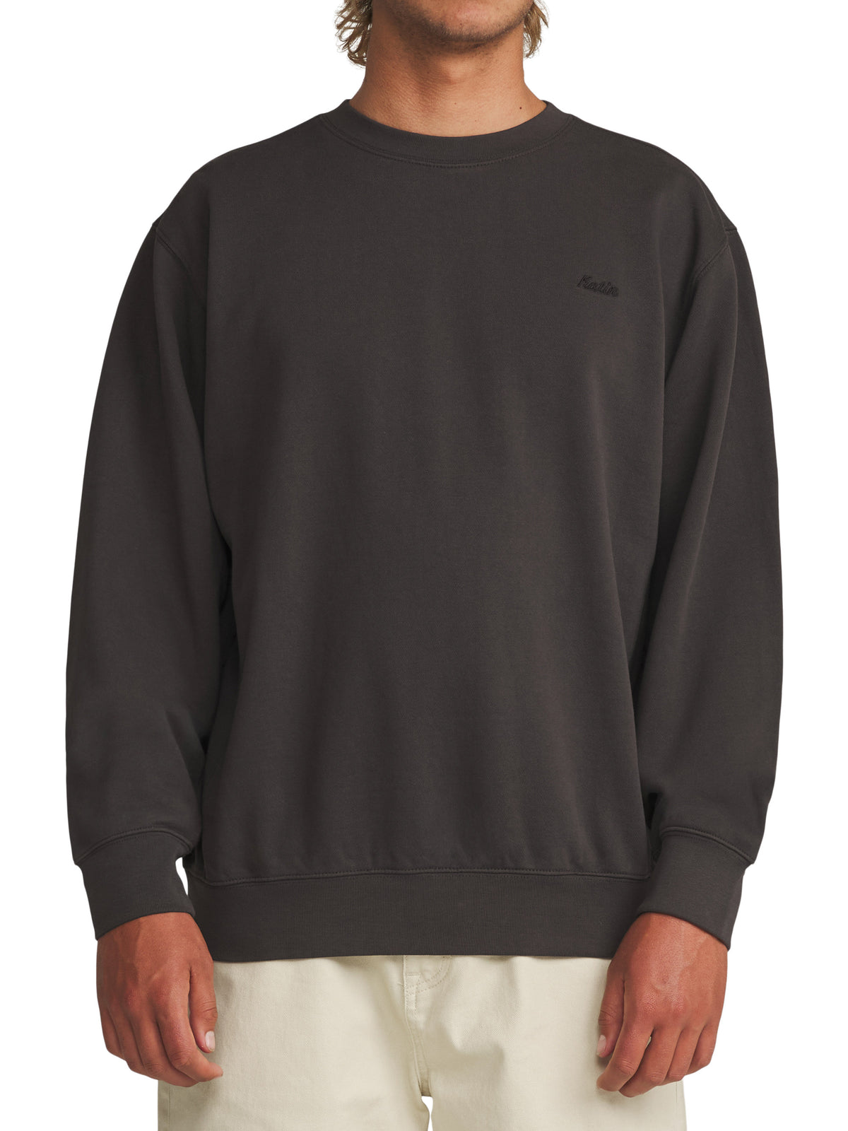 Emb Crew Fleece