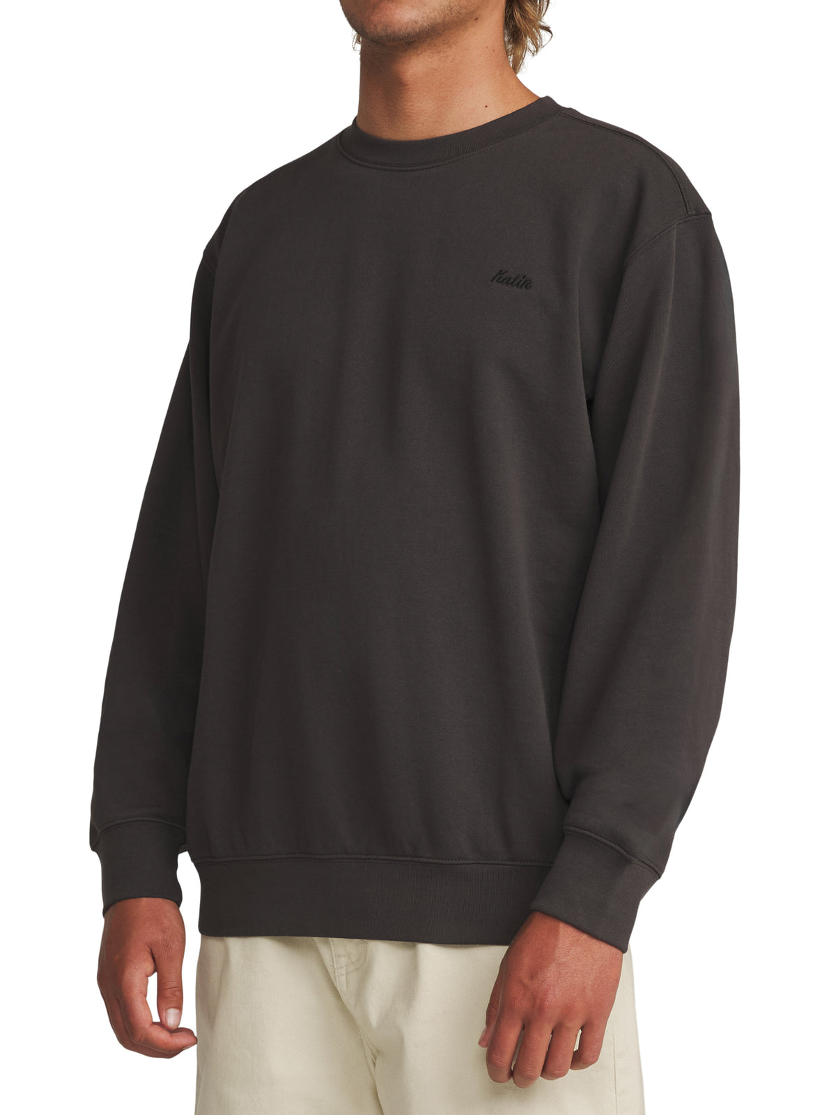 Emb Crew Fleece
