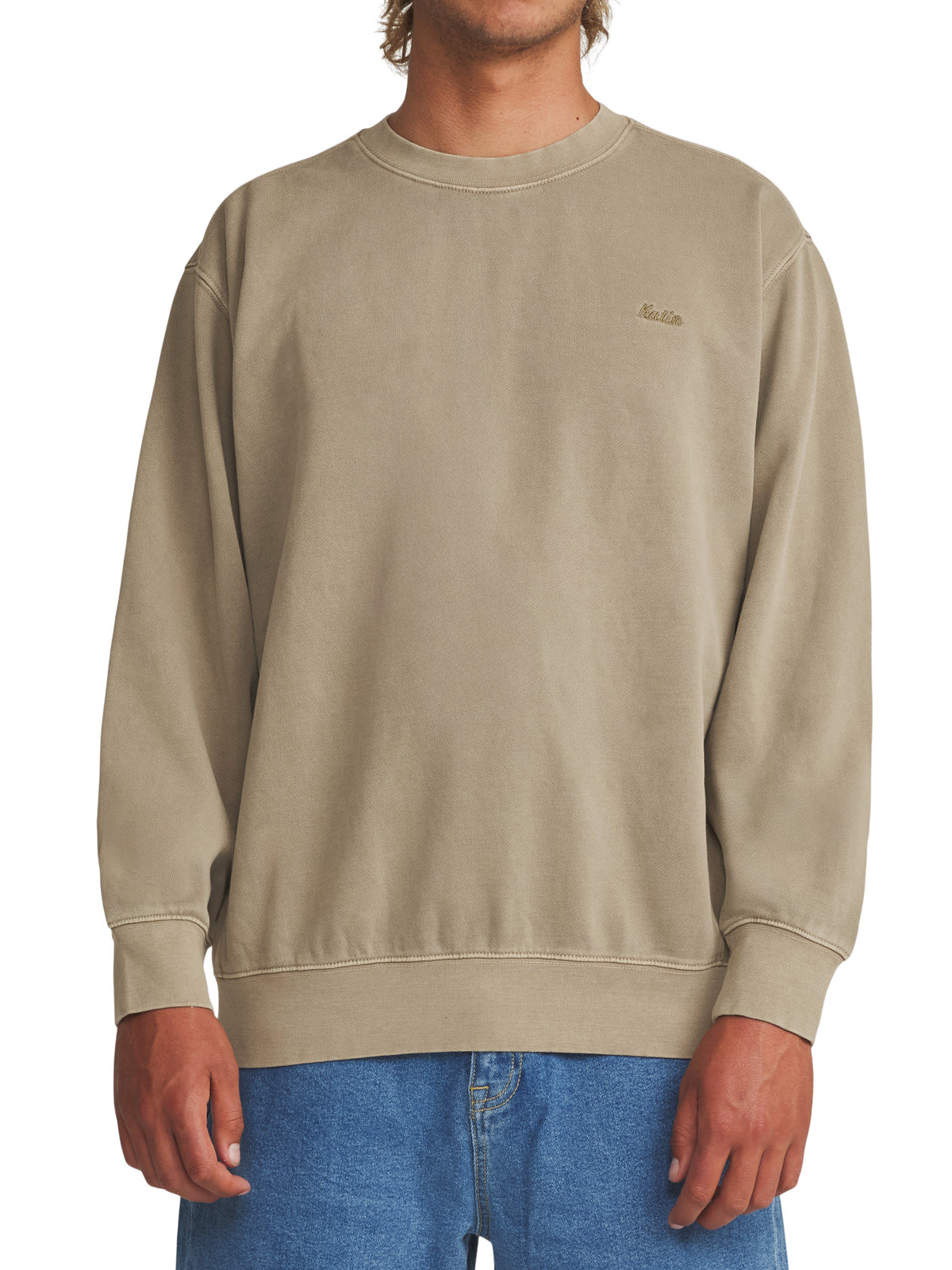 Emb Crew Fleece