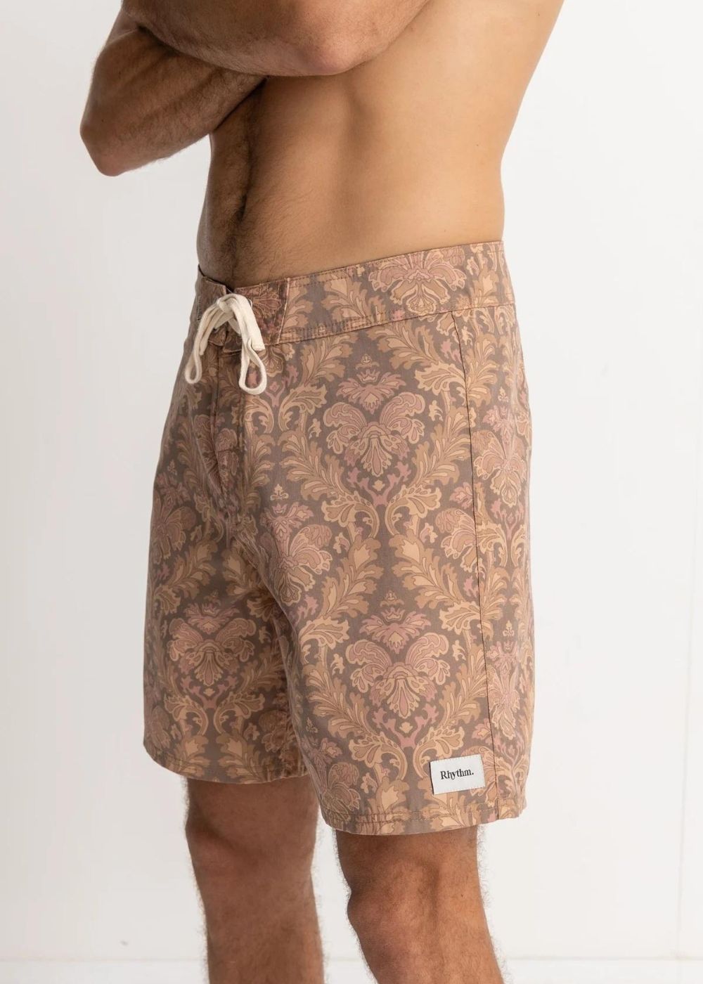 Paisley Trunk - מכנסי גלישה עם דוגמא בצבע חום