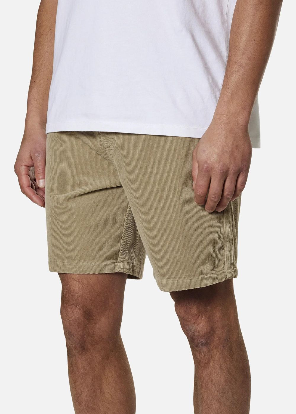 Kord Patio Short - מכנסי קורדורוי קצרים צבע_aluminum