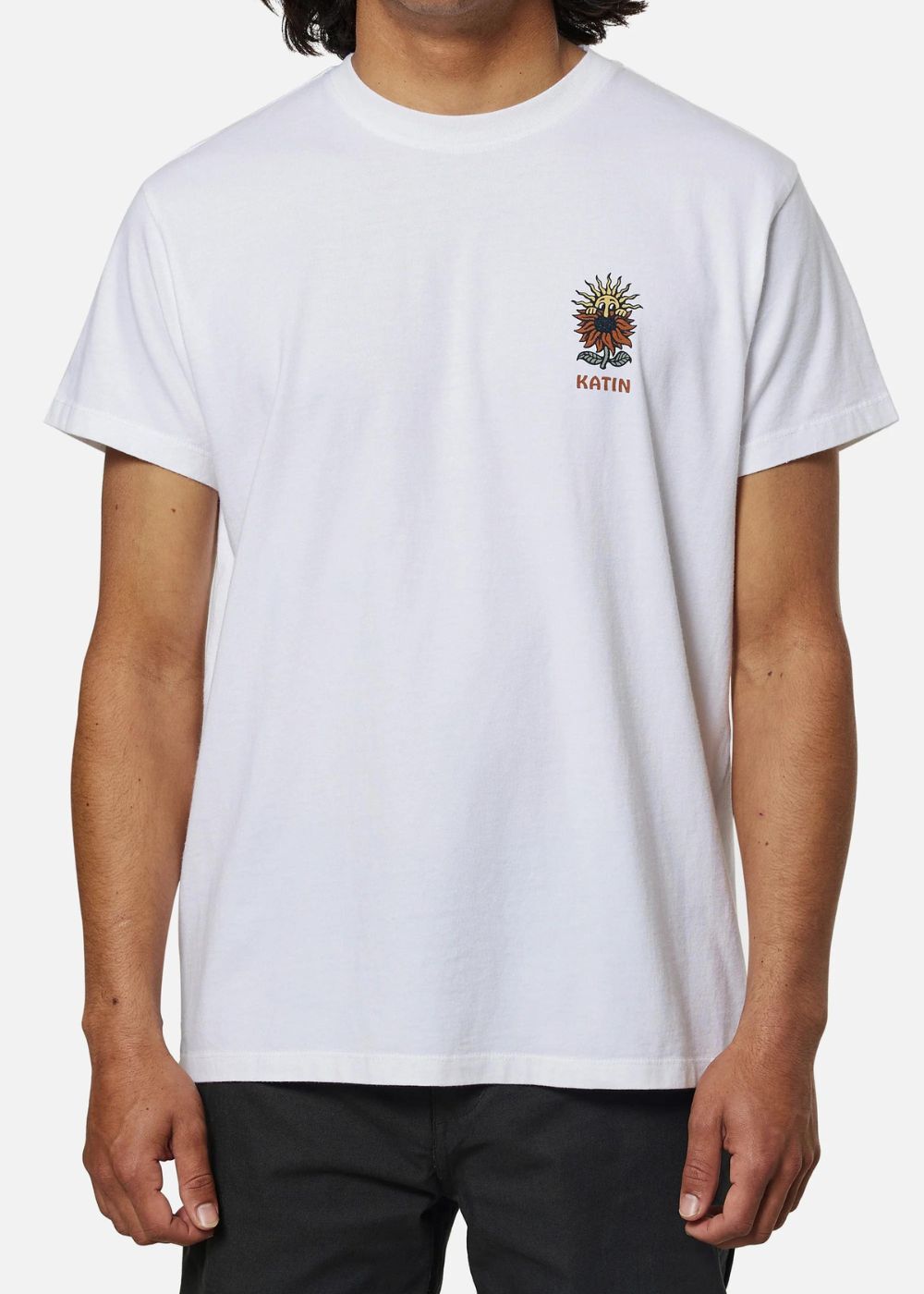 Pollen Tee - טישרט 100% כותנה אורגנית צבע: white