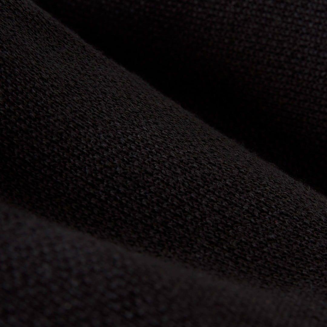 Jacquard Logo Beanie – Black, detail