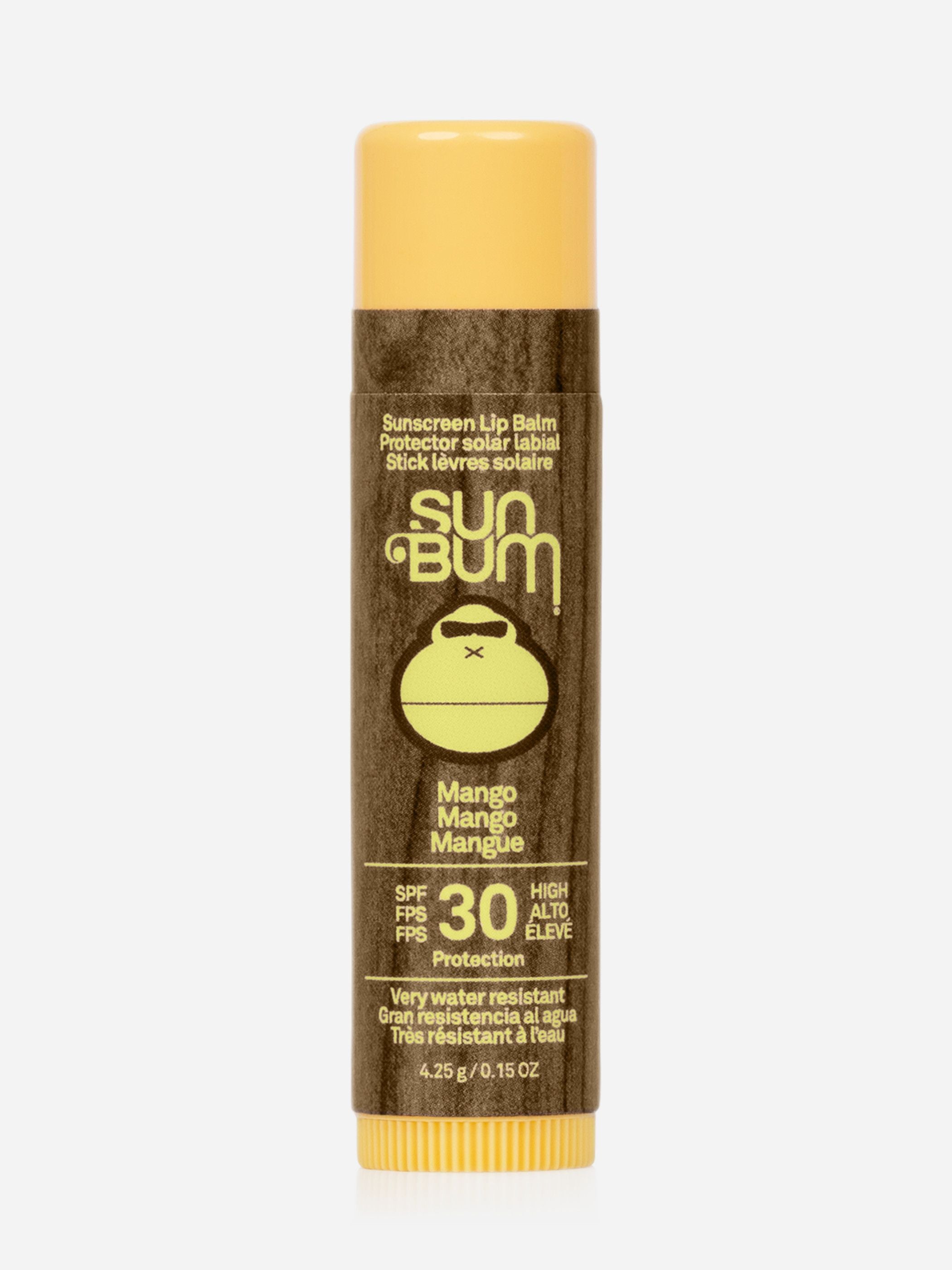 Sun Bum Original SPF 30 Sunscreen Lip Balm – Mango  4.25 G / 0.15 OZ