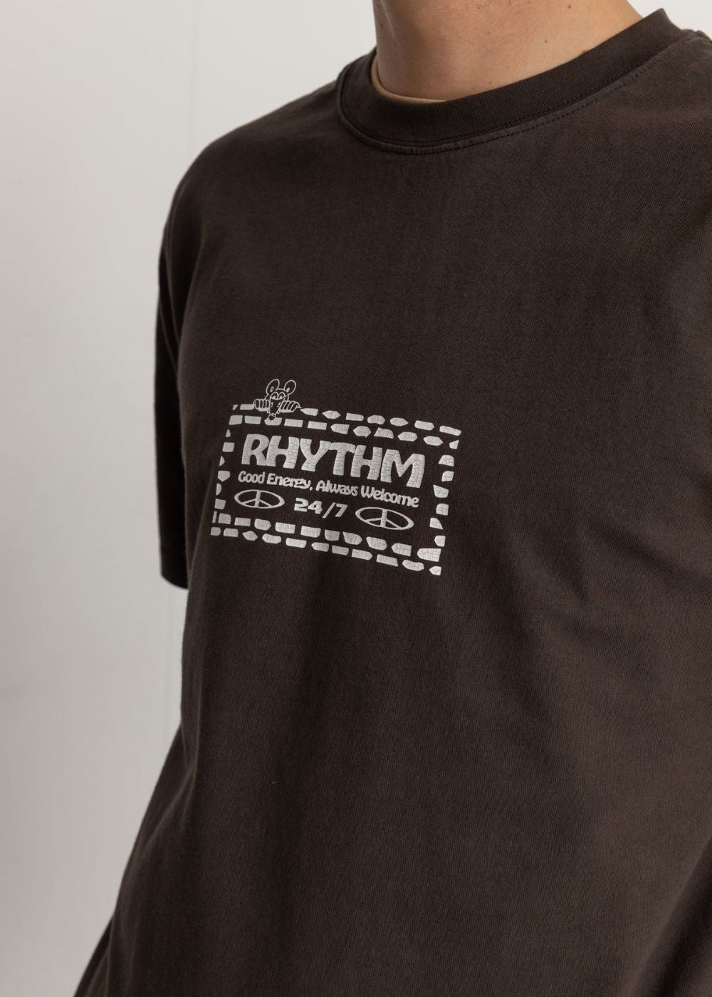 Windows Vintage T-Shirt - טישרט קצרה 100% כותנה בצבע שחור וינטאג׳